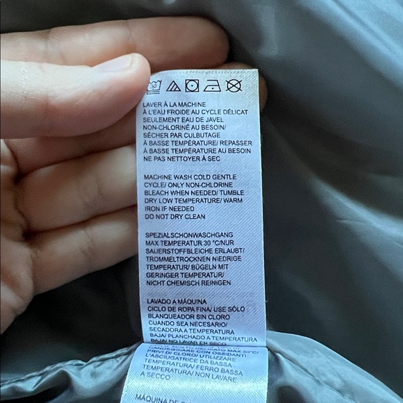 Modern Eternity Gray Maternity Puffer Coat - Picture 6 of 6